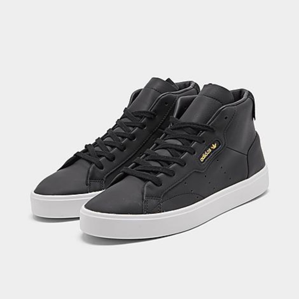 Adidas Sleek Mid Sneaker - Black/8